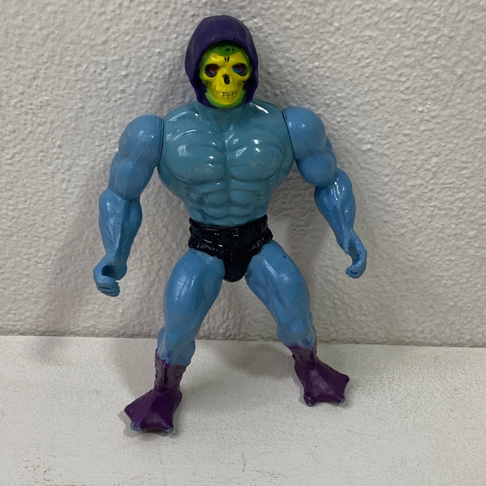 Vintage 1984 Skeletor Action Figure Mattel Masters of the Universe Mexico MOTU
